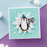 Spellbinders Layering Snowflakes Etched Dies - Let it Snow Collection by Simon Hurley