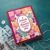 Concord & 9th Pretty Posies Background Stamp