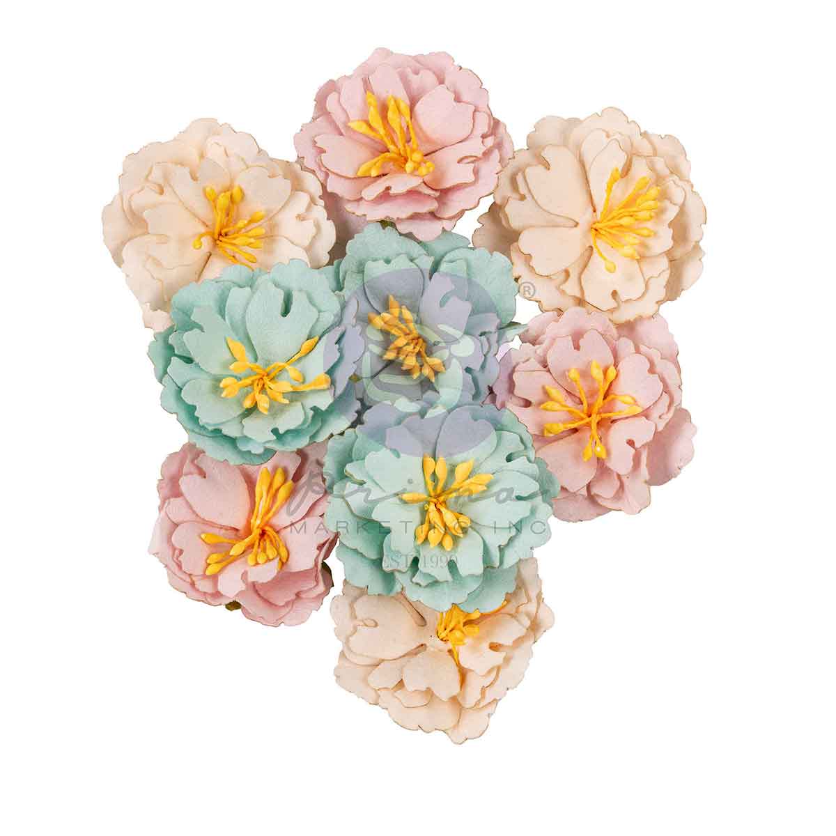Prima Marketing Cherry Sweet Collection Flowers - Pink Cloud