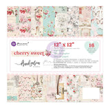 Prima Marketing Cherry Sweet Collection 12x12 Paper Pad
