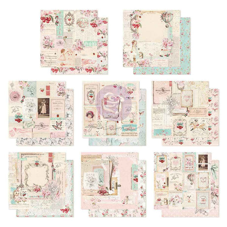 Prima Marketing Cherry Sweet Collection 12x12 Paper Pad
