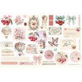 Prima Marketing Cherry Sweet Collection Ephemera - Pink Dreams