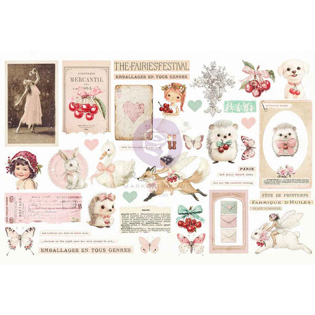 Prima Marketing Cherry Sweet Collection Ephemera - Daydreams