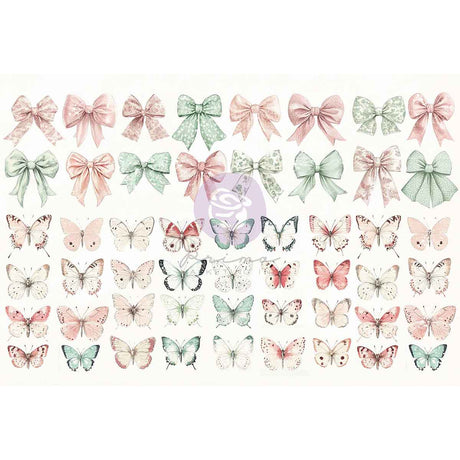 Prima Marketing Cherry Sweet Collection Ephemera - Bows & Butterflies