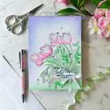 Pinkfresh Studio Timeless Tulips Press Plate