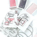 Pinkfresh Studio Essentials: Nested Ovals Double Stitch Die