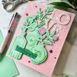 Pinkfresh Studio Garden Medley Press Plate