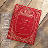 Concord & 9th Our Love Story Stamp Set