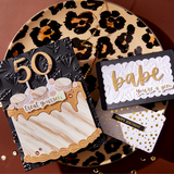 Spellbinders Ganache Gateau Etched Dies - Bougie Birthday Collection by Nina Boettcher