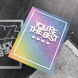 Concord & 9th Splatter Texture Stamp Set (6 x 6)