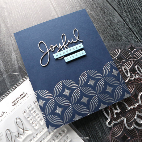 Concord & 9th Joyful and Merry Stamp Set (4 x 6)
