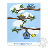 Sunny Studio Stamps A Bird's Life Stamp & Die Bundle