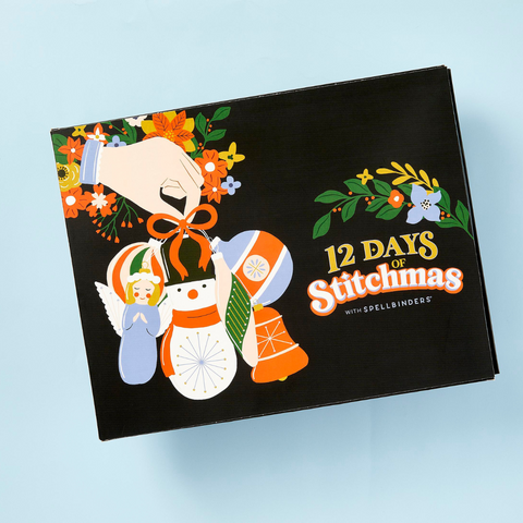 Preorder - Spellbinders 12 Days of Stitchmas 12 Day Advent Calendar *DEPOSIT ONLY*