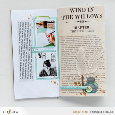 Altenew Quill & Inkwell Layering Die Set