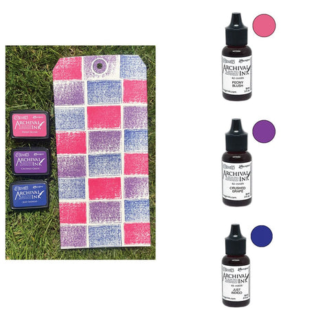 Dylusions Archival Re-Inker Crushed Grape 0.5oz