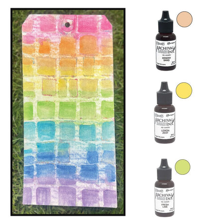 Dylusions Archival Re-Inker Lemon Zest 0.5oz