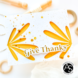 Alex Syberia Give Thanks Hot Foil Plate & Die Set Bundle