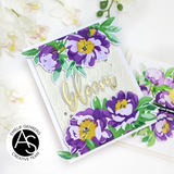 Alex Syberia Garden of Blooms Die & Stencil Bundle