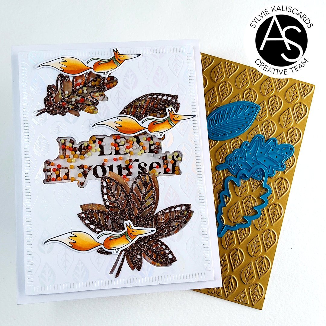 Alex Syberia BeLeaf in Yourself Hot Foil Plate & Die Set Bundle