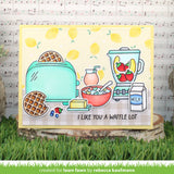 Lawn Fawn A Waffle Lot Stamp Set