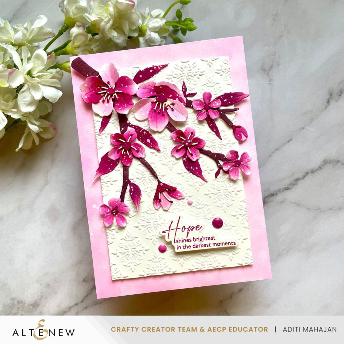 Altenew Craft-A-Flower: Cherry Blossom Branch Layering Die Set
