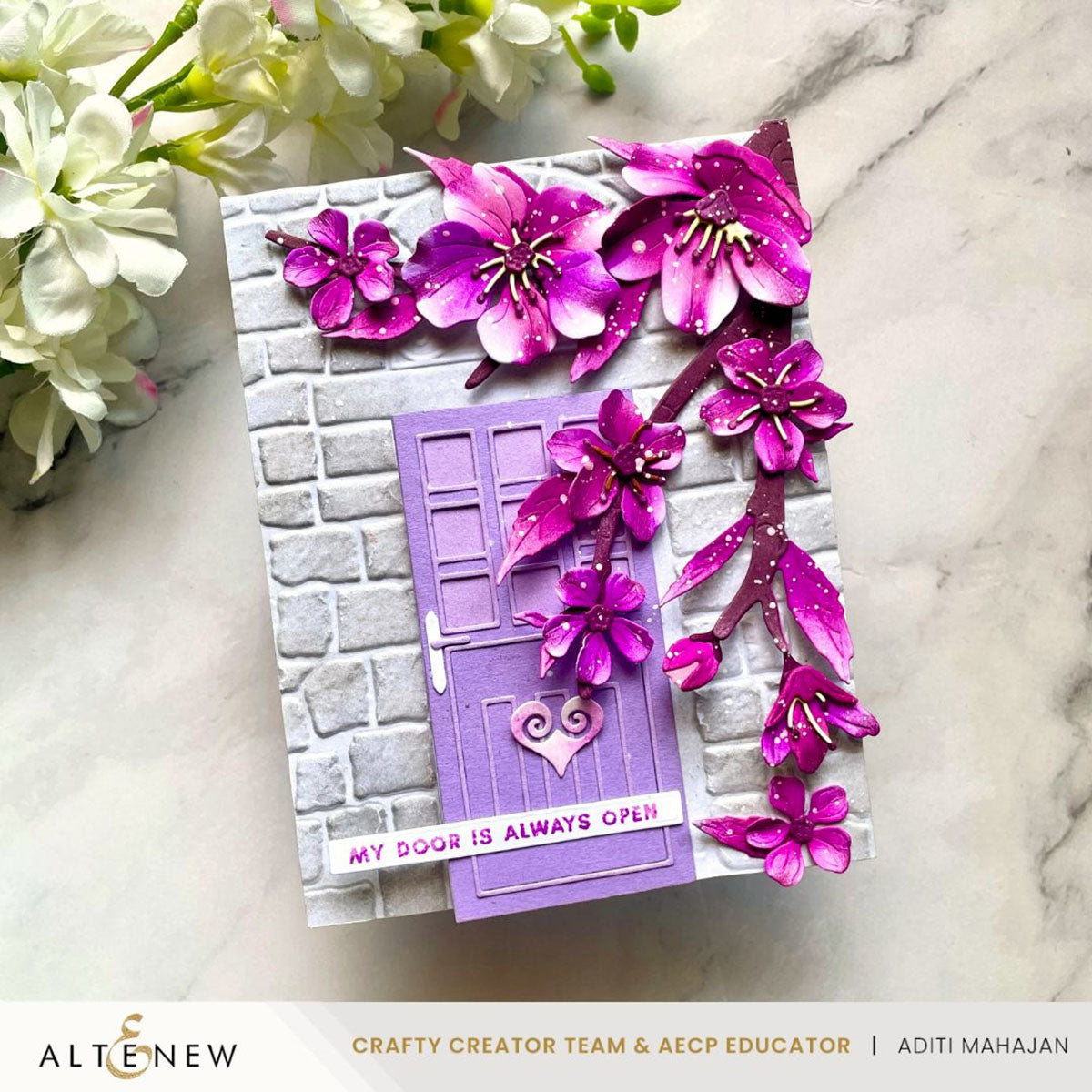 Altenew Craft-A-Flower: Cherry Blossom Branch Layering Die Set