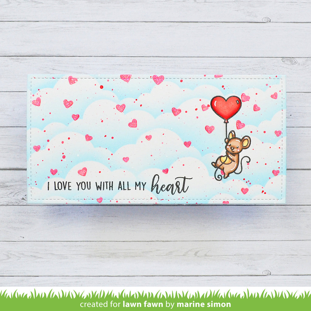 Lawn Fawn All my Heart Stamp Set