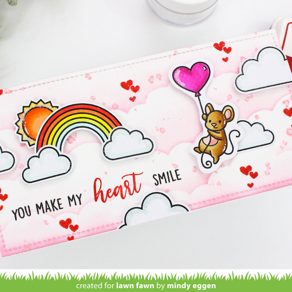 Lawn Fawn All my Heart Stamp Set