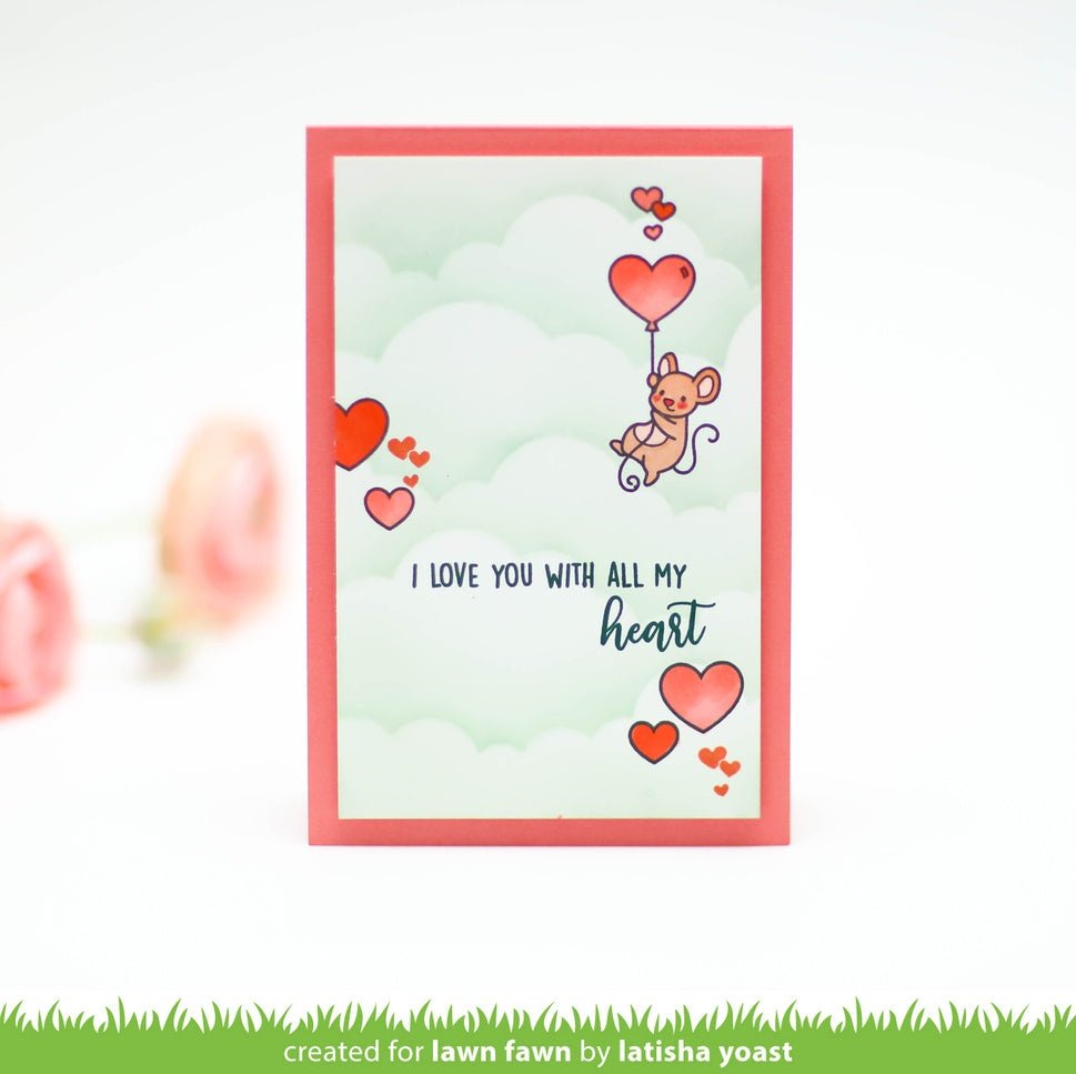 Lawn Fawn All my Heart Stamp Set