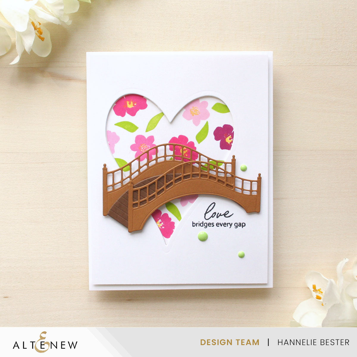 Altenew Mini Delight: Bridge to My Heart Stamp & Die Set