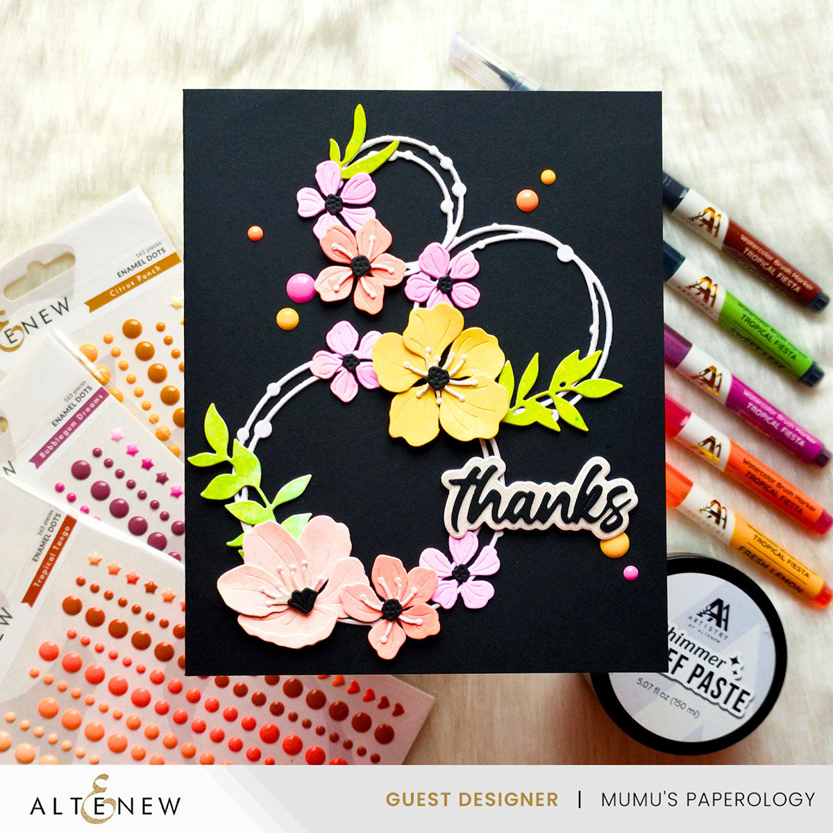 Altenew Craft-A-Flower: Cherry Blossom Branch Layering Die Set