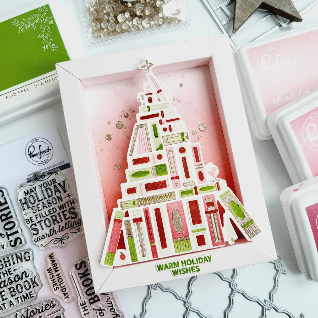 Pinkfresh Studio Shadow Box Frame die