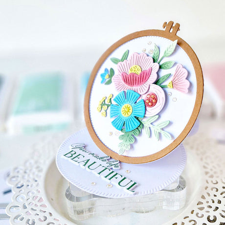 Pinkfresh Studio Embroidery Hoops Die