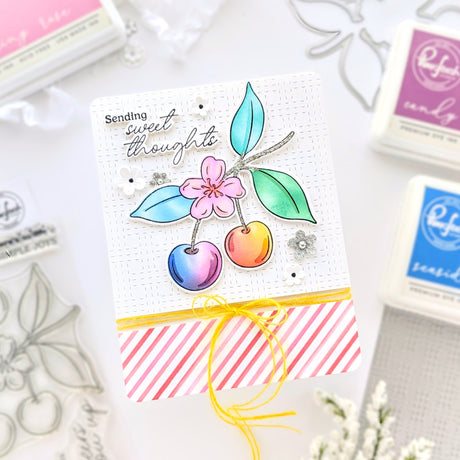 Pinkfresh Studio Cherry Bliss Stencil