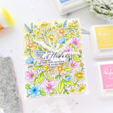 Pinkfresh Studio Garden Medley Press Plate