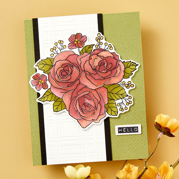 Spellbinders Garden Party SDS & Stencil Bundle - From the Garden Collection by Wendy Vecchi