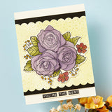 Spellbinders Garden Party Clear Stamp & Die Set - From the Garden Collection by Wendy Vecchi