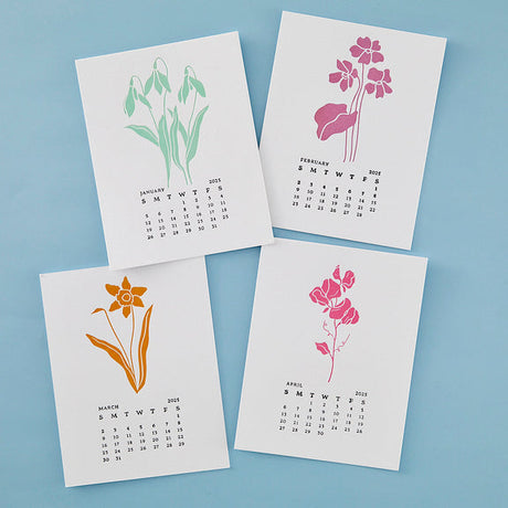 Spellbinders Florals through the Year BetterPress Plates Bundle