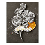 Spellbinders Flower Stems Press Plate & Die Set - Pressed Posies Collection