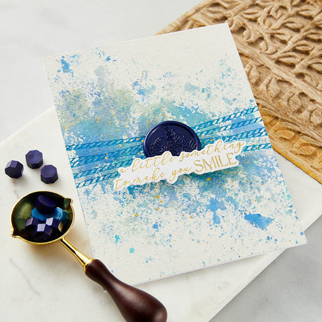 Spellbinders You are Everything Sentiments Press Plate & Die Set - Pressed Posies Collection