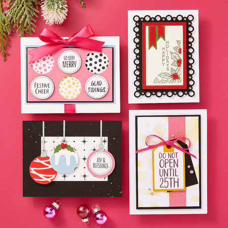 Spellbinders Essential Tags Etched Dies - Essential Holiday Collection - Lisa Horton