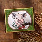 Spellbinders Daisy BetterPress Plate & Die Set - Justine's Farm Collection - Justine Dvorak