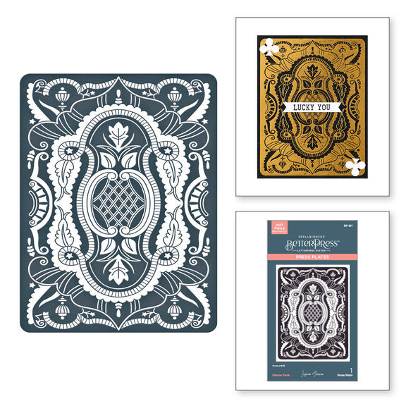 Spellbinders Deluxe Deck Press Plates - Jack of All Trades Collection by Jaycee Gaspar