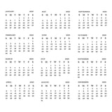 Spellbinders 2025 DIY Calendar Press Plates and DIY Easel BetterPress Dies Bundle - Florals Through the Year Collection
