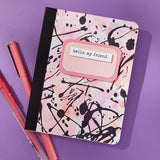 Spellbinders Memo Splatter BetterPress Plate from the Take Note Collection