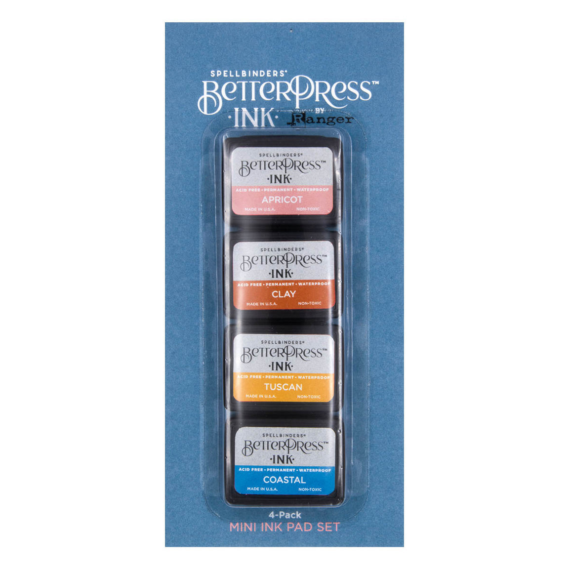 Spellbinders Desert Sunset BetterPress Ink Mini Set - 4 Pack