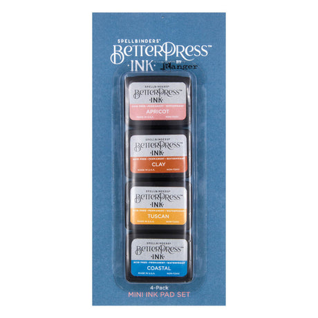 Spellbinders Desert Sunset BetterPress Ink Mini Set - 4 Pack