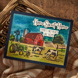 Spellbinders Farm Sweet Farm Registration BetterPress Plate & Die Set - Justine's Farm Collection - Justine Dvorak