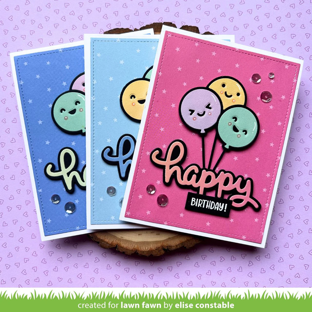 Lawn Fawn balloon bunch