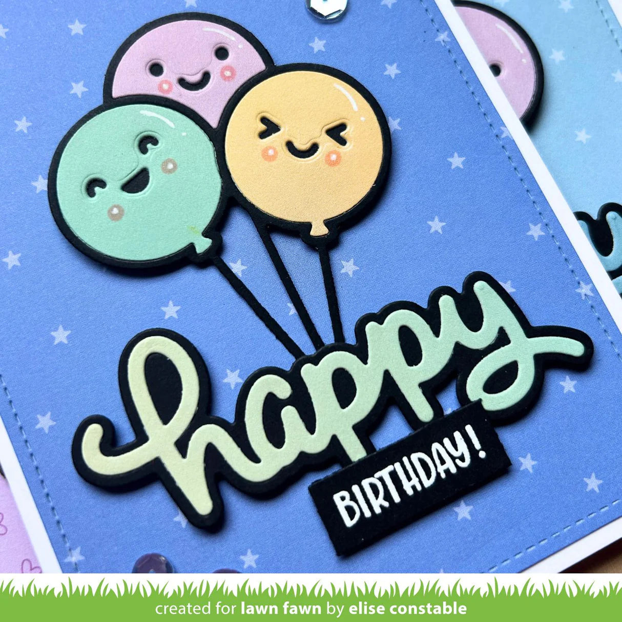 Lawn Fawn balloon bunch